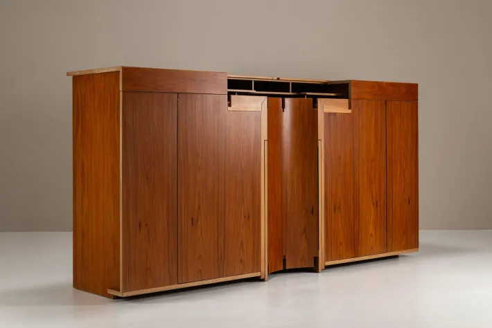 Pamono Scaligera Sideboard by Franco Poli for Bernini, Italy, 1980s Outlet