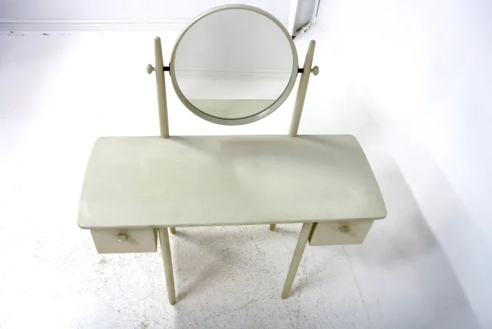 Pamono Scandinavian Beech Dressing Table by Engström & Myrstrand for Bodafors, Sweden, 1960 Best