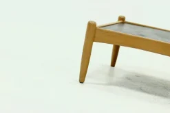 Pamono Scandinavian Coffee Table in Oak and Slate by Eric Merthen for Ire Möbler, 1960s New