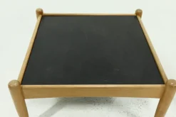 Pamono Scandinavian Coffee Table in Oak and Slate by Eric Merthen for Ire Möbler, 1960s New