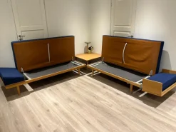 Pamono Scandinavian Dangle Daybeds and Table by Ingmar Relling & Haldor Vik for Ekornes, 1960s, Set of 3 Discount