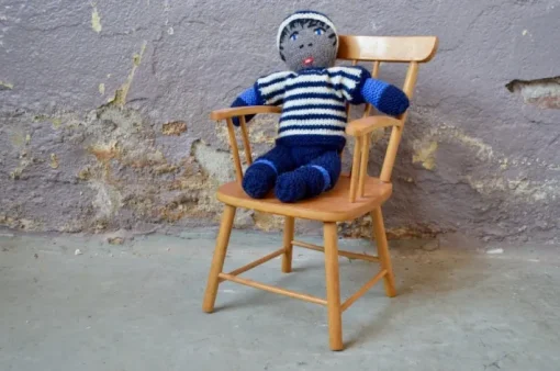 Pamono Scandinavian Doll's Chair, 1960s New