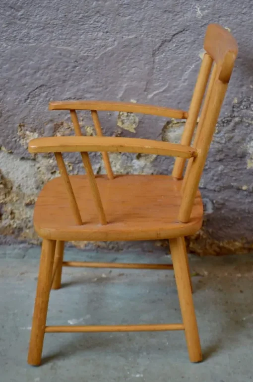 Pamono Scandinavian Doll's Chair, 1960s New