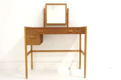 Pamono Scandinavian Dressing Table in Teak and Oak, Sweden, 1960s