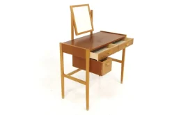 Pamono Scandinavian Dressing Table in Teak and Oak, Sweden, 1960s