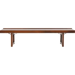 Pamono Scandinavian Krobo Bench in Rosewood attributed to Torbjørn Device for Middle Strands, 1960s Outlet