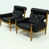 Pamono Scandinavian Lounge Chairs by Eric Merthen for Ire Möbler, 1960s, Set of 2 Discount