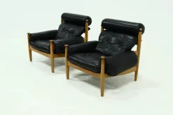 Pamono Scandinavian Lounge Chairs by Eric Merthen for Ire Möbler, 1960s, Set of 2 Discount