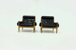 Pamono Scandinavian Lounge Chairs by Eric Merthen for Ire Möbler, 1960s, Set of 2 Discount
