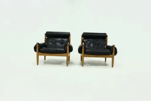 Pamono Scandinavian Lounge Chairs by Eric Merthen for Ire Möbler, 1960s, Set of 2 Discount