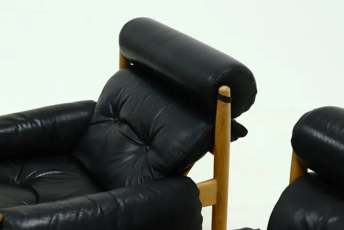 Pamono Scandinavian Lounge Chairs by Eric Merthen for Ire Möbler, 1960s, Set of 2 Discount