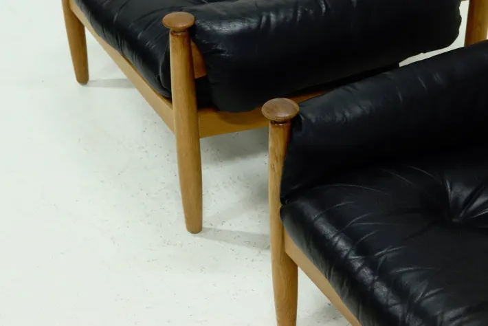 Pamono Scandinavian Lounge Chairs by Eric Merthen for Ire Möbler, 1960s, Set of 2 Discount