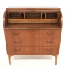 Pamono Scandinavian Mahogany Secretaire, 1950 Hot