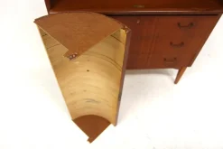 Pamono Scandinavian Mahogany Secretaire, 1950 Hot