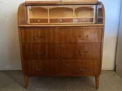 Pamono Scandinavian Model Rörvik Teak Secretary in the style of Egon Ostergaard by Ikea, 1960s Best