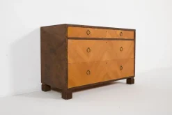 Pamono Scandinavian Modern Chest of Drawers by Axel Larsson for Bodafors, 1930s New