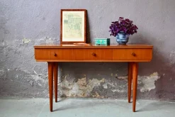 Pamono Scandinavian Modern Desk or Console with Drawers, 1960s Hot