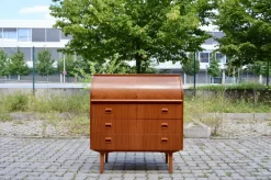 Pamono Scandinavian Modern Secretary Desk in Teak from Svegards Markaryd Discount