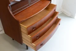 Pamono Scandinavian Modern Teak Secretary by Gunnar Falsig, 1960s Sale
