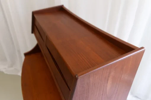 Pamono Scandinavian Modern Teak Secretary by Gunnar Falsig, 1960s Sale