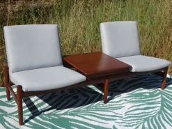 Pamono Scandinavian Modular Living Room Set by Gunnar Sørlie for Karl Sørlie and Sønner, 1960s, Set of 4 Hot