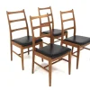 Pamono Scandinavian Oak Chairs, 1960, Set of 4