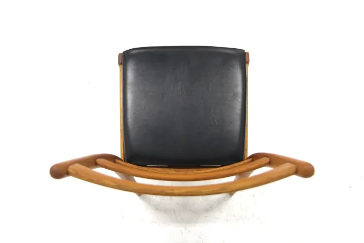 Pamono Scandinavian Oak Chairs, 1960, Set of 4