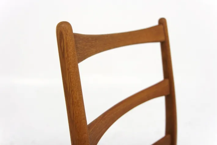 Pamono Scandinavian Oak Chairs, 1960, Set of 4