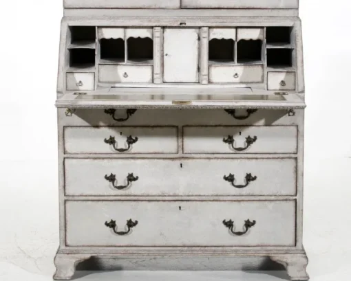 Pamono Scandinavian 2-Part Secretary, 1770s New