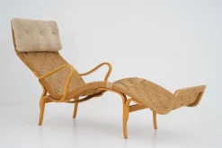 Pamono Scandinavian Pernilla 3 Chaise Lounge by Bruno Mathsson Best