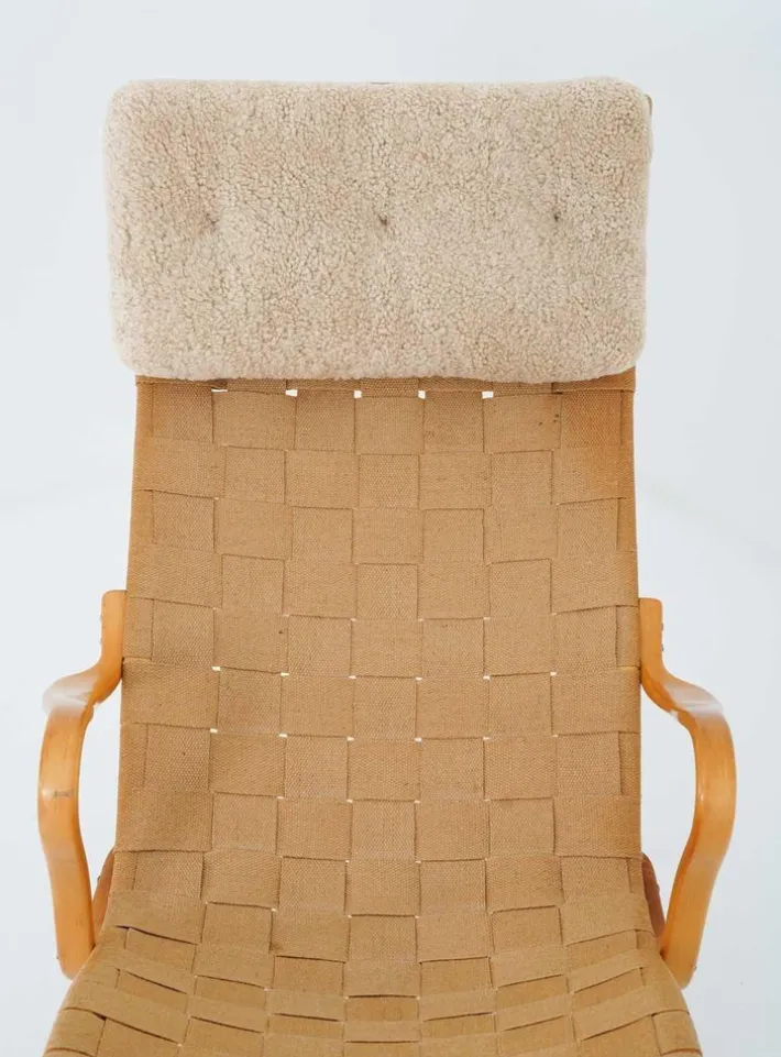 Pamono Scandinavian Pernilla 3 Chaise Lounge by Bruno Mathsson Best