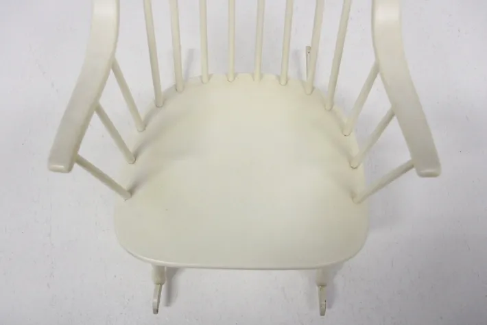 Pamono Scandinavian Rocking Chair Bohem by Lena Larsson for Nesto, Sweden, 1960s New