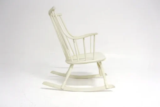 Pamono Scandinavian Rocking Chair Bohem by Lena Larsson for Nesto, Sweden, 1960s New