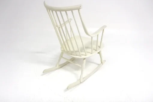 Pamono Scandinavian Rocking Chair Bohem by Lena Larsson for Nesto, Sweden, 1960s New