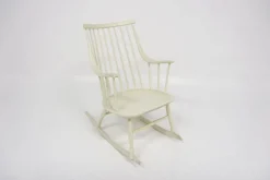 Pamono Scandinavian Rocking Chair Bohem by Lena Larsson for Nesto, Sweden, 1960s New