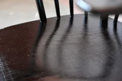 Pamono Scandinavian Rocking Chair in Black Wood Discount