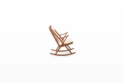 Pamono Scandinavian Rocking Chair by Frank Reenskaug for Bramin, Denmark, 1960s