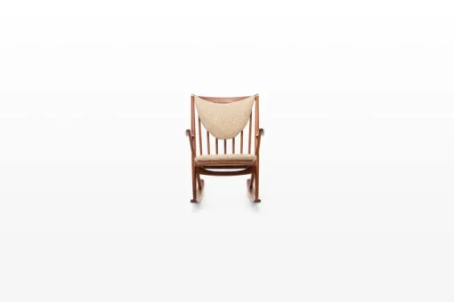 Pamono Scandinavian Rocking Chair by Frank Reenskaug for Bramin, Denmark, 1960s