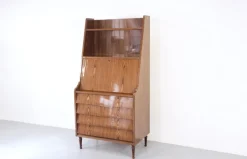 Pamono Scandinavian Secretaire in Teak, 1960s Hot