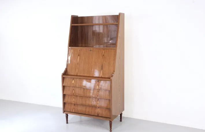 Pamono Scandinavian Secretaire in Teak, 1960s Hot