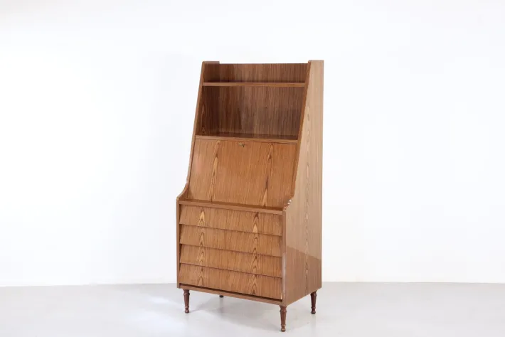 Pamono Scandinavian Secretaire in Teak, 1960s Hot