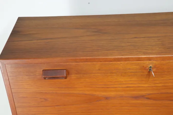 Pamono Scandinavian Secretary by Børge Mogensen for Søborg Møbelfabrik, 1960s Hot