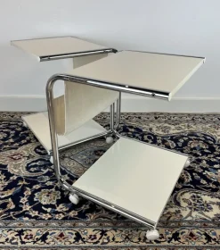 Pamono Scandinavian Serving Tables, 1980s, Set of 2 Outlet