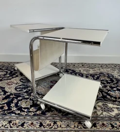 Pamono Scandinavian Serving Tables, 1980s, Set of 2 Outlet