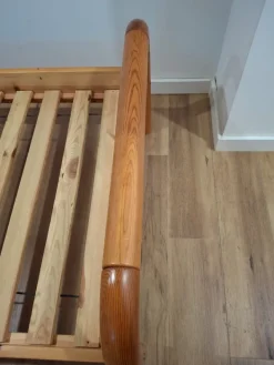 Pamono Scandinavian Single Pine Bed Clearance