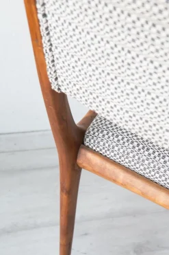 Pamono Scandinavian Style Chair in European Walnut, 1950s Clearance