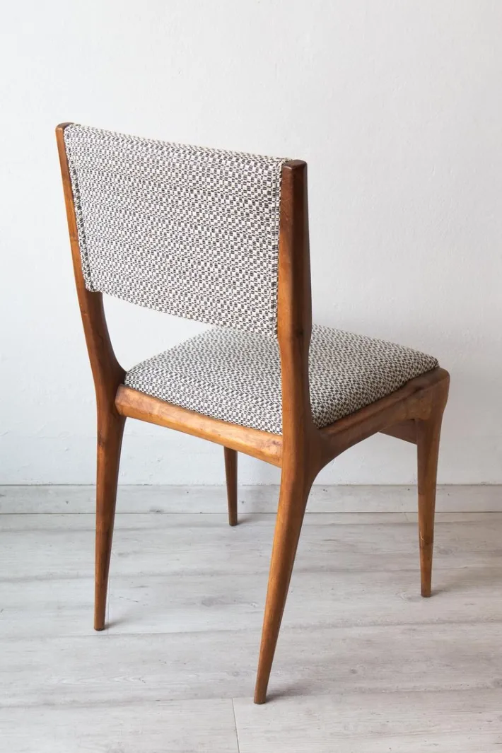 Pamono Scandinavian Style Chair in European Walnut, 1950s Clearance