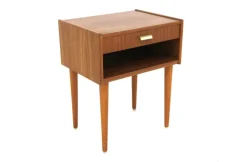 Pamono Scandinavian Teak Bedside Table, 1960s Online