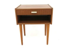 Pamono Scandinavian Teak Bedside Table, 1960s Online