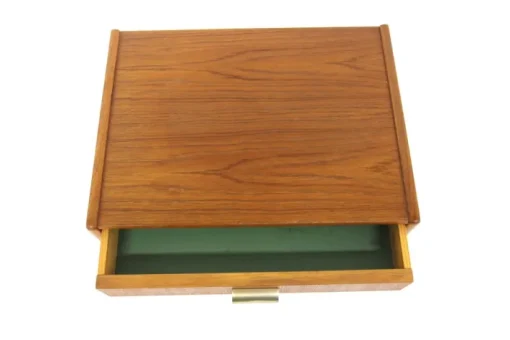 Pamono Scandinavian Teak Bedside Table, 1960s Online